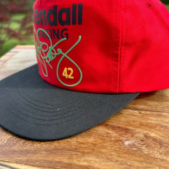 🎉HOST PICK🎉Vintage Kendall Racing Trucker Snapback Hat 1990s - Picture 5 of 7